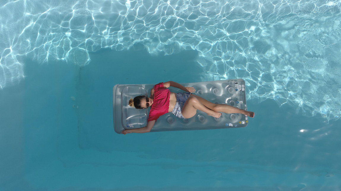 Same pool different Model, Different time of day.