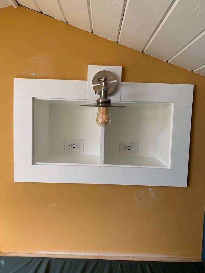 built in shelf Bennington VT
