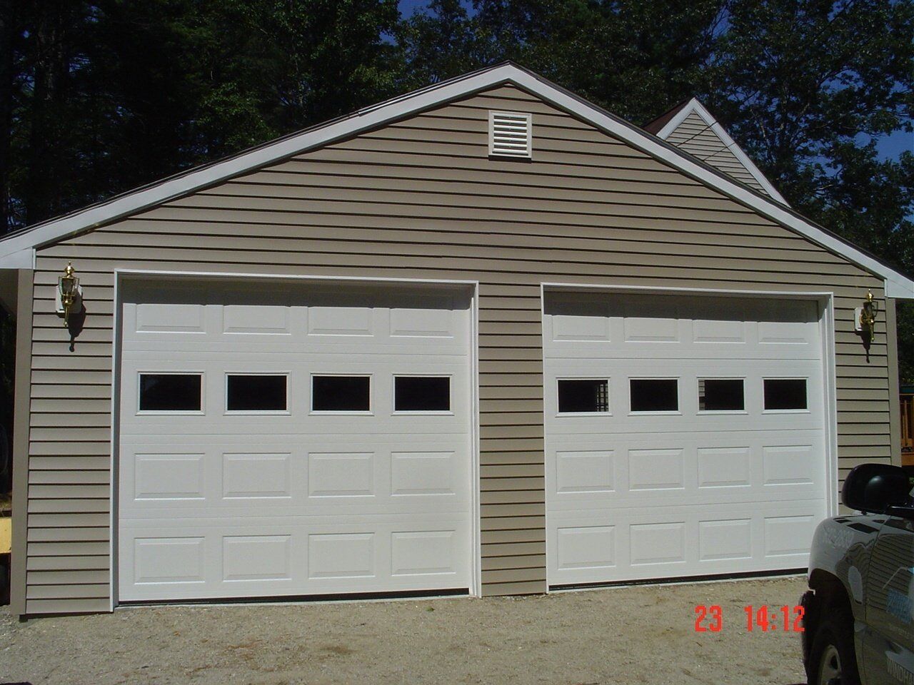 Finished Garage Build in Vermont