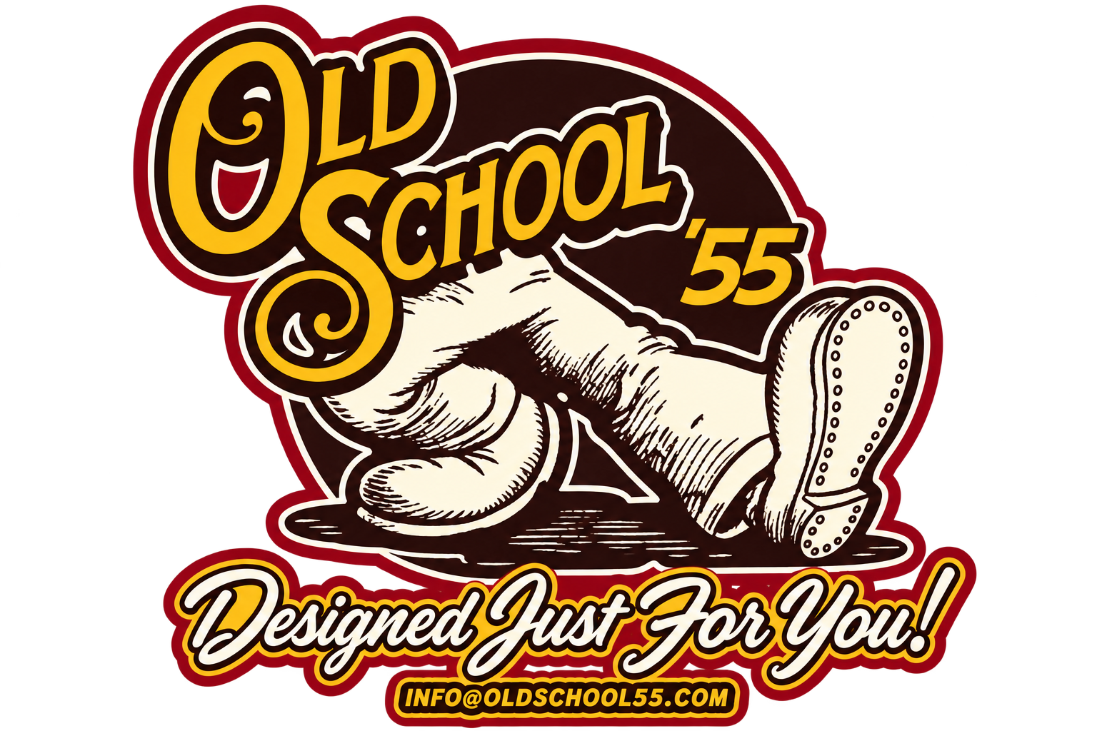 Old School 55 logo