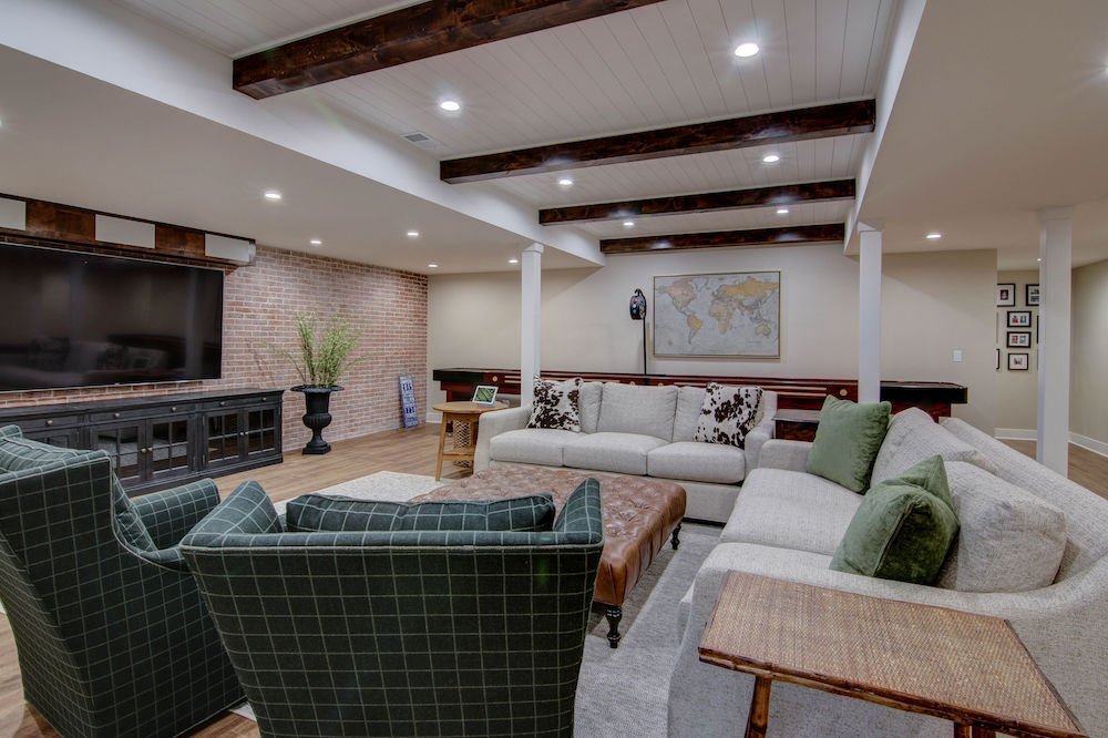 Basement Remodeling Kansas City Unfinished Basement Remodelers