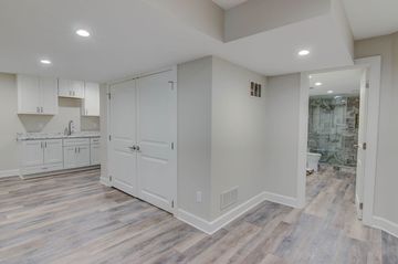 Basement remodel in Olathe KS