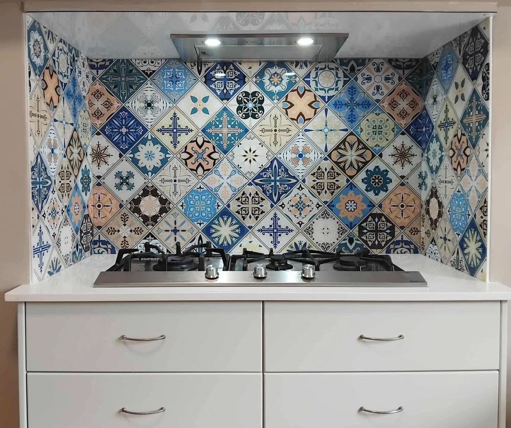 A Custom Glass Splashback In Newcastle