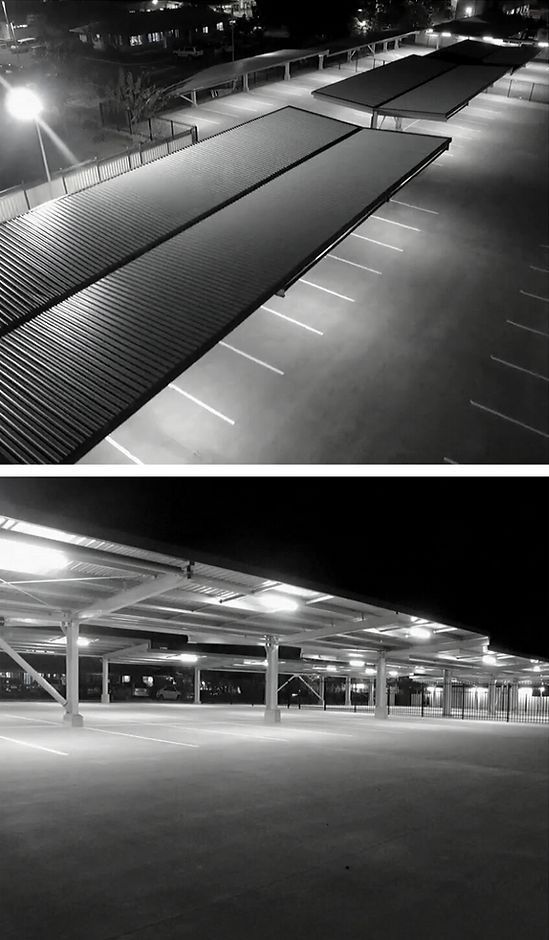 Hospital Car Park — Custom Steel Fab in Garbutt, QLD Hospital Car Park — Custom Steel Fab in Garbutt, QLD