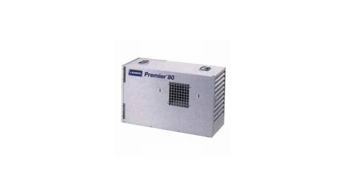 A light gray, rectangular electronic control unit labeled 