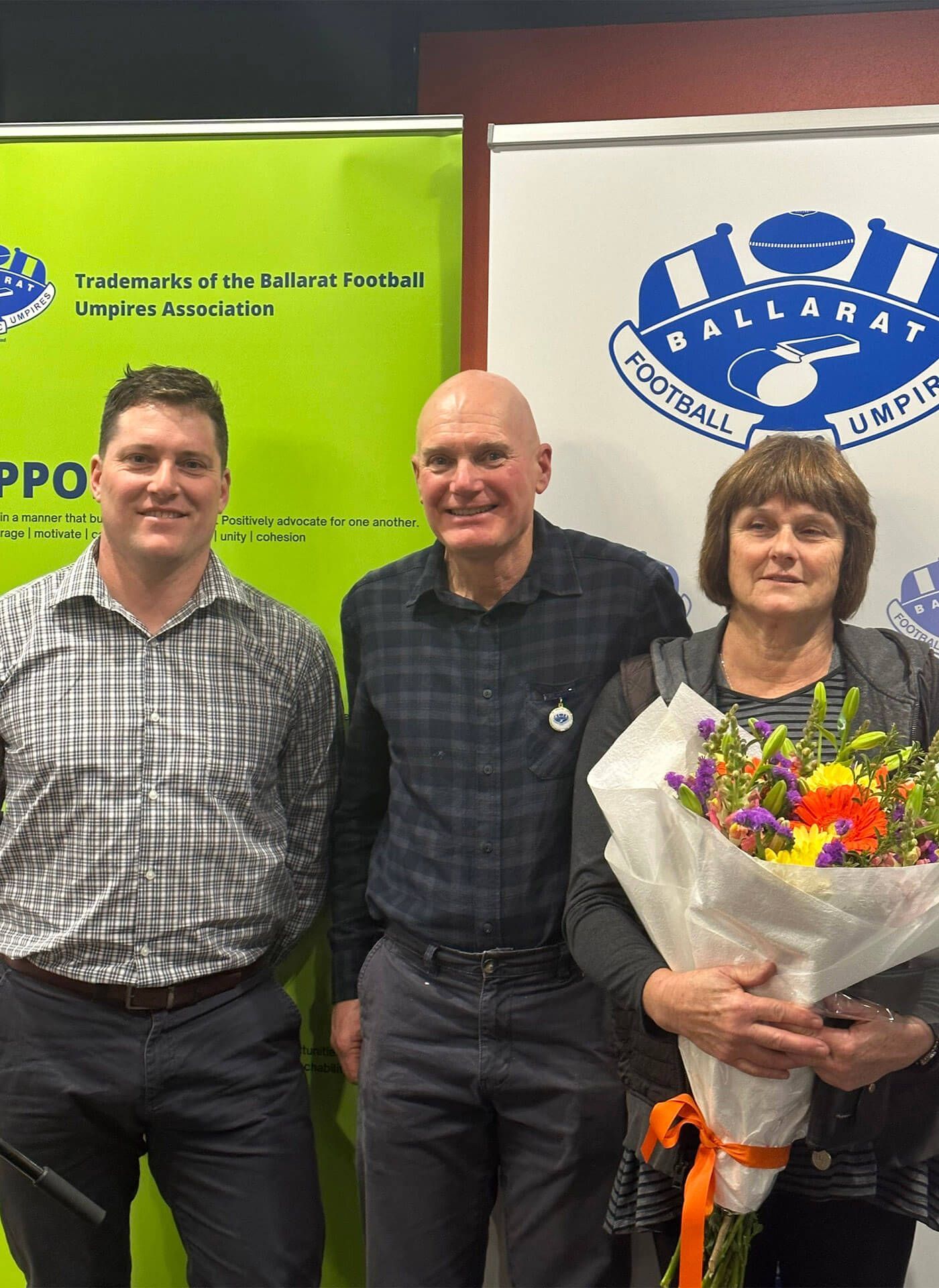 Les Vearing Honoured with BFUA Life Membership