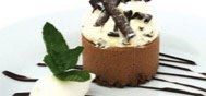 Chocolate Cupcake with cream