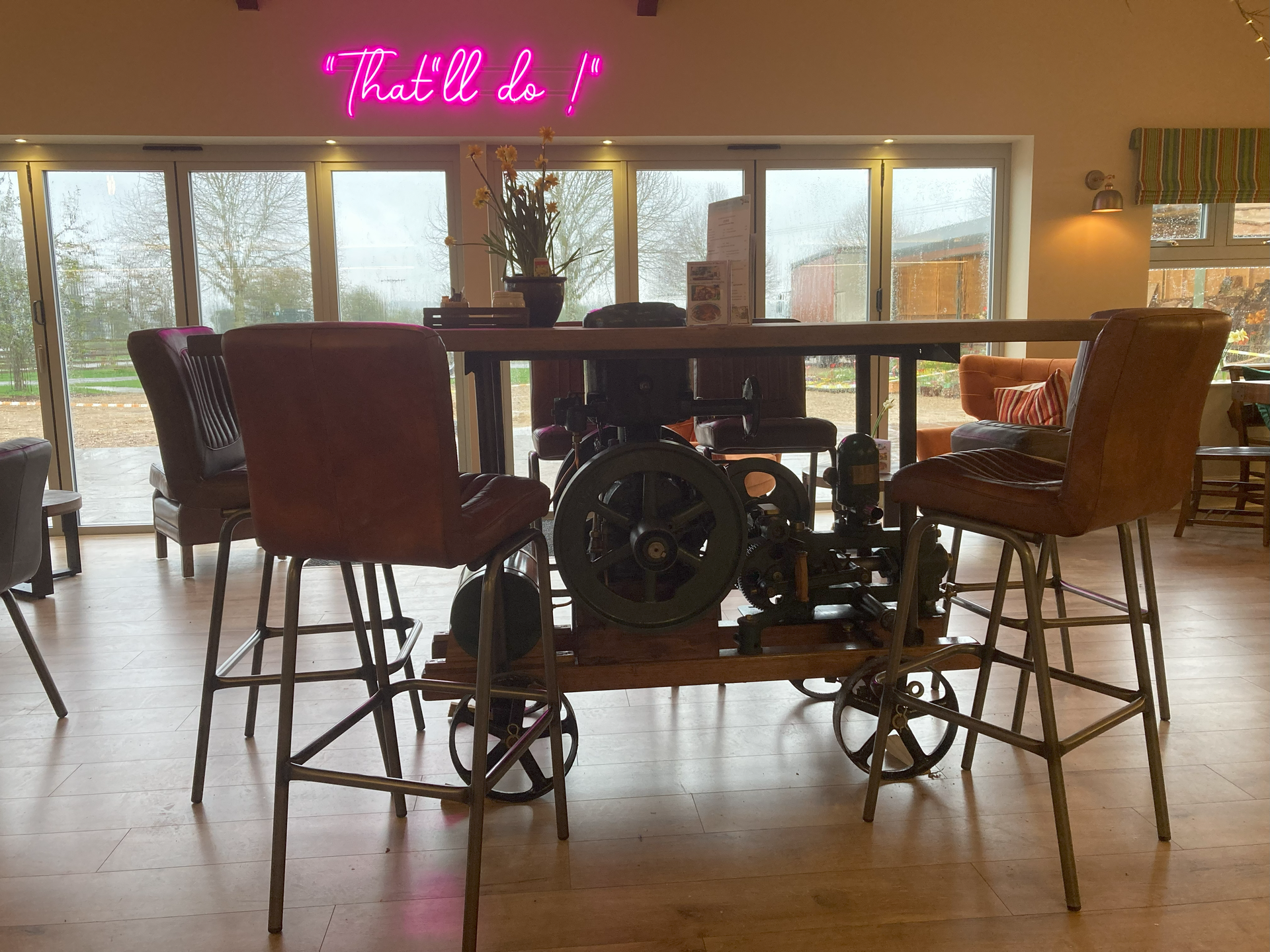 New Lodge Farm Engine Table
