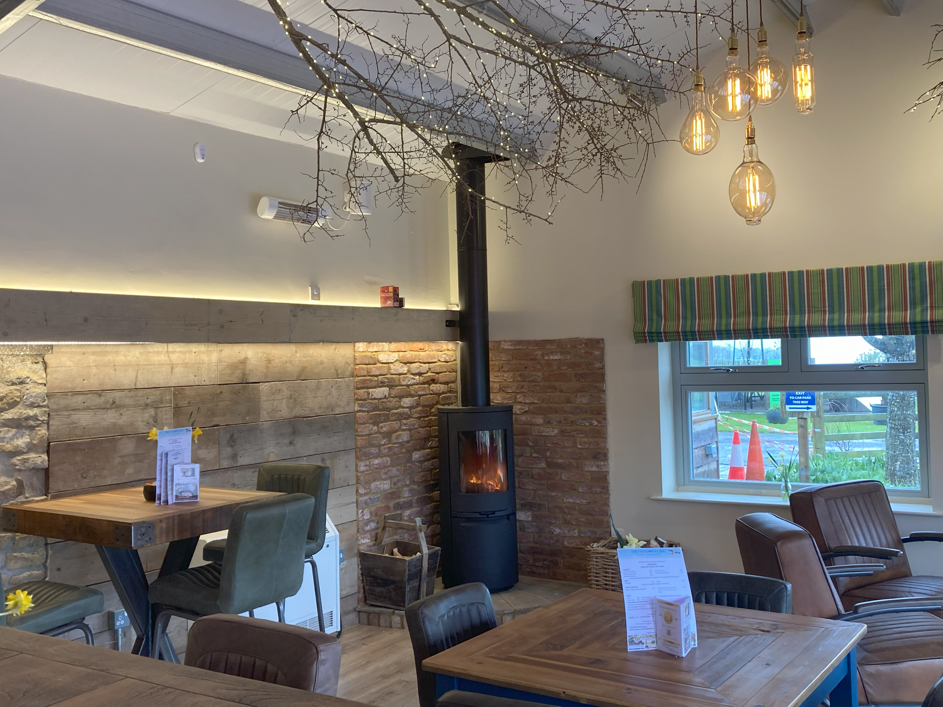 New Lodge Farm Log Burner