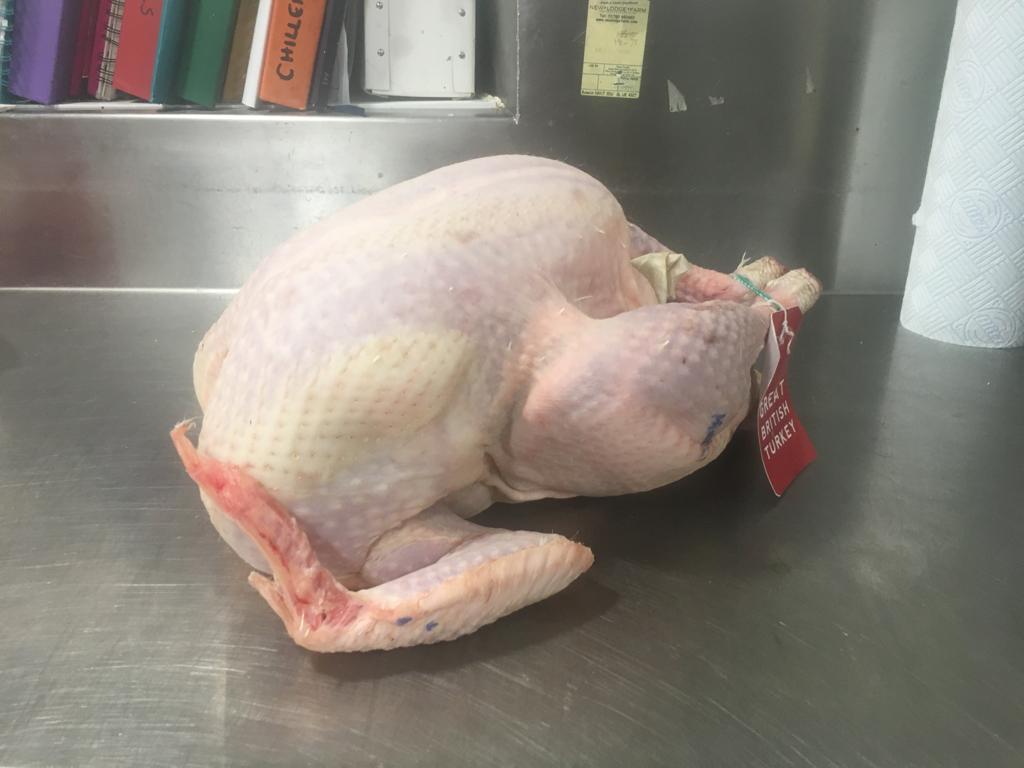 New Lodge Farm locally sourced Christmas whole Turkey.