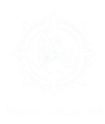 Disegno a rosa dei venti bianca con elemento floreale centrale.