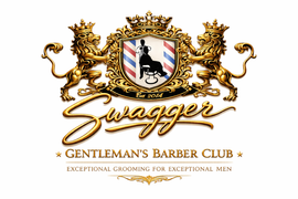 Logo for Narcos Menz Grooming: black and red barber tools overlayed on bold text.