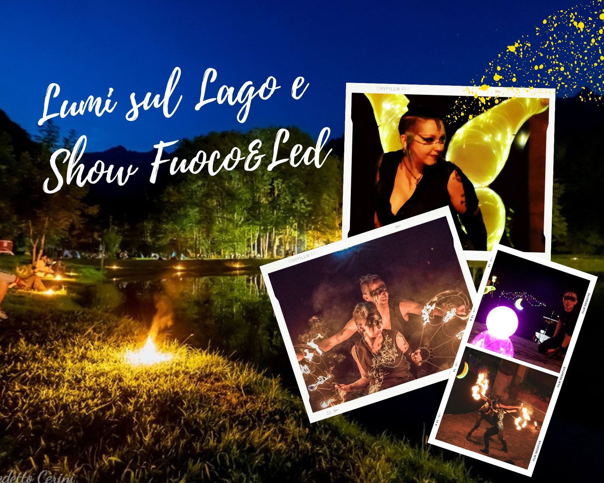 lumi sul lago