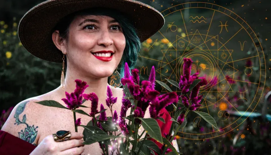 12 Flores + Branch en manos de ROxana Stars
