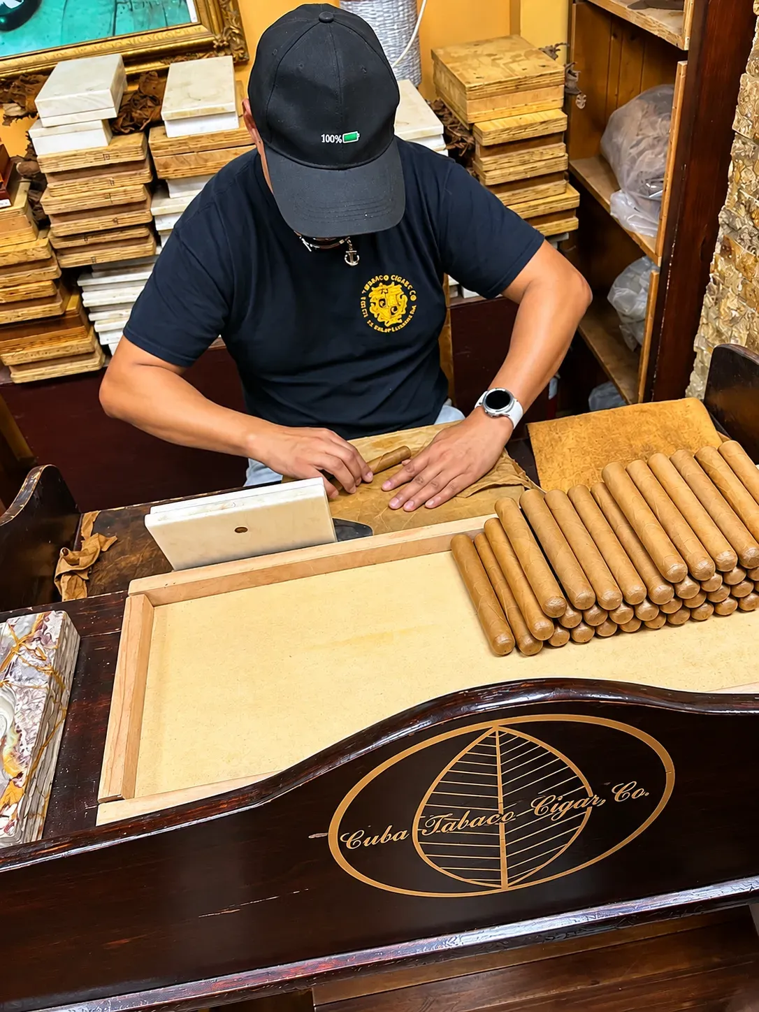 Miami tours with a traditional cigar rolling demonstration in Little Havana