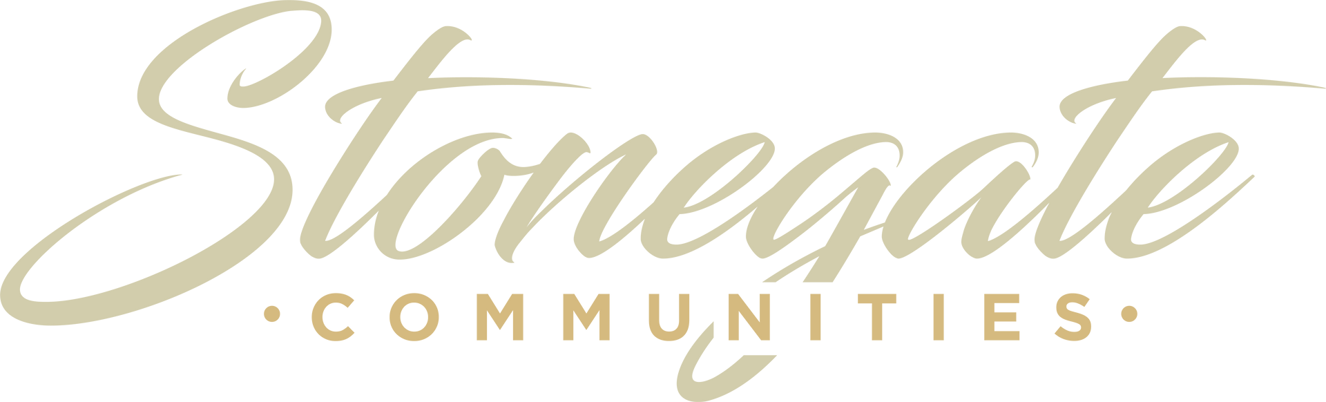 The stonegate communities logo is on a white background.