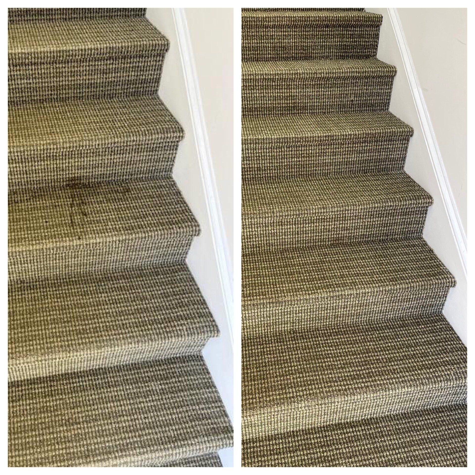 Commercial stair cleaning