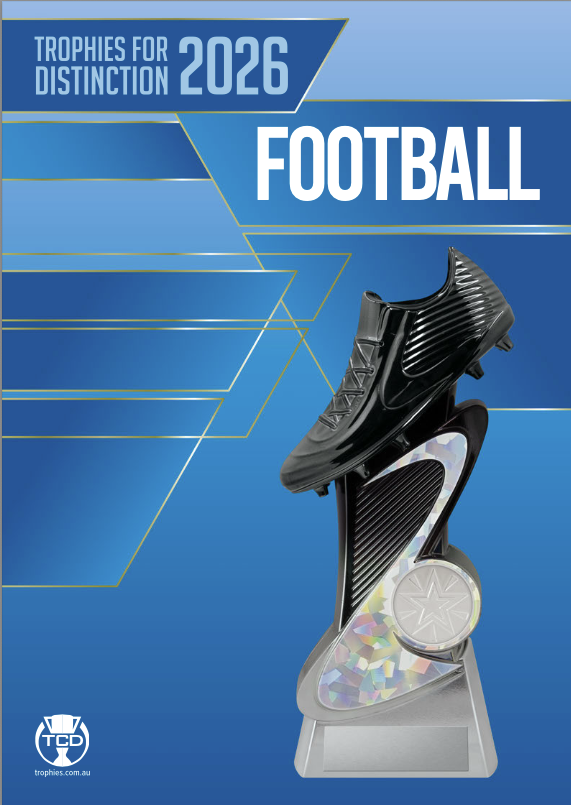 Football Trophies For Distinction — Ace Wholesale Trophies & Engraving In Bakers Creek, QLD