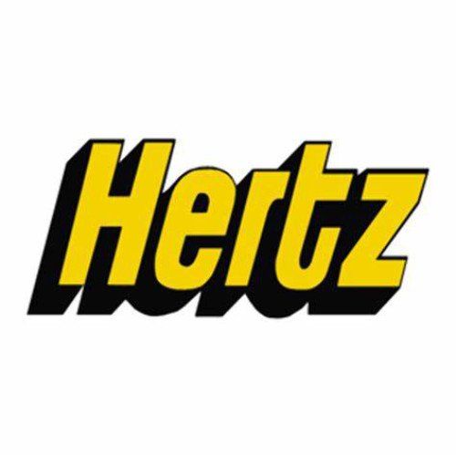 Hertz rental car logo artwork