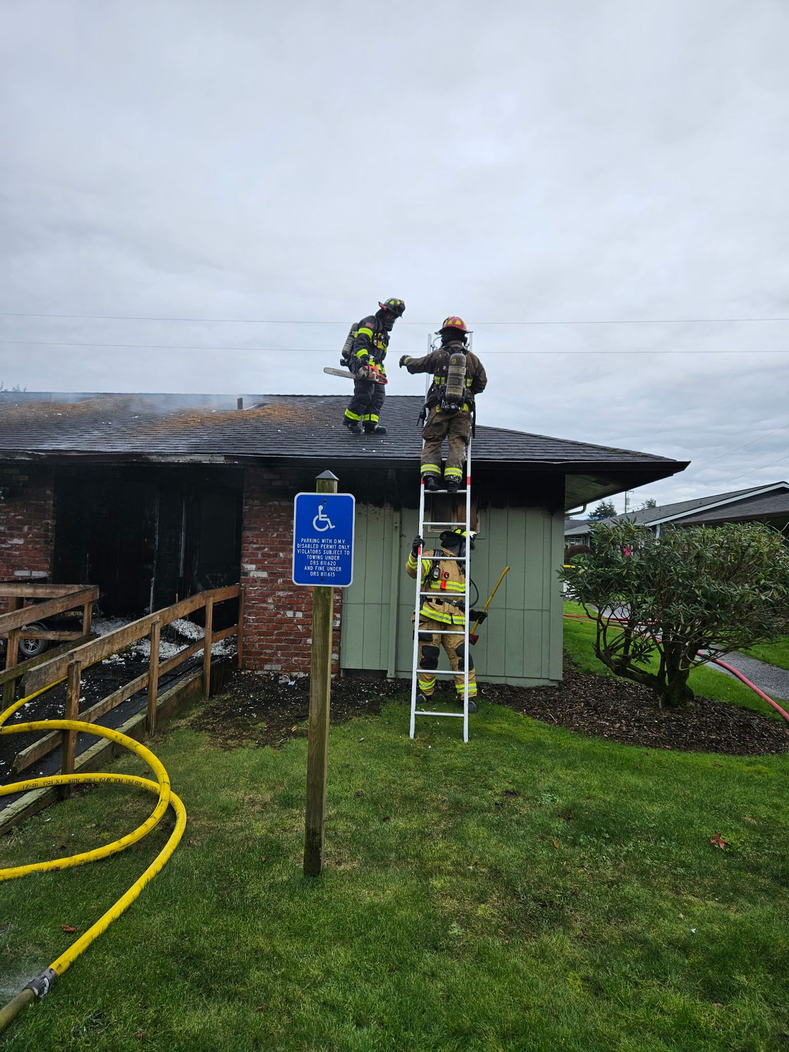 Tillamook and Bay City Fire Department responded to Trask River ...