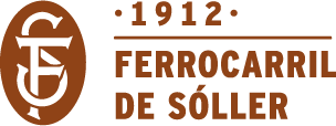 El logotipo del Ferrocarril de Soller fue creado en 1912.