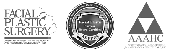 Facial Plastic Surgery, AAAHC, ABFPRS Emblems