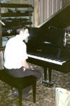 Man Playing Organ