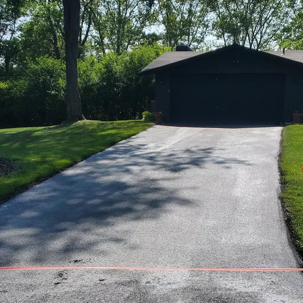 Asphalt paving, driveway, DJs paving, Canton, MI.