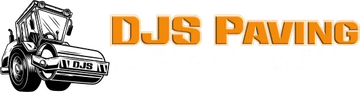 Logo for DJs Paving, asphalt paving company, Canton, MI.