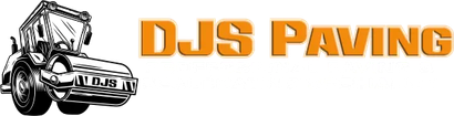 Logo for DJs Paving, asphalt paving company, Canton, MI.