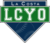 La Costa LCYO logo in green, white, and blue with a shield shape