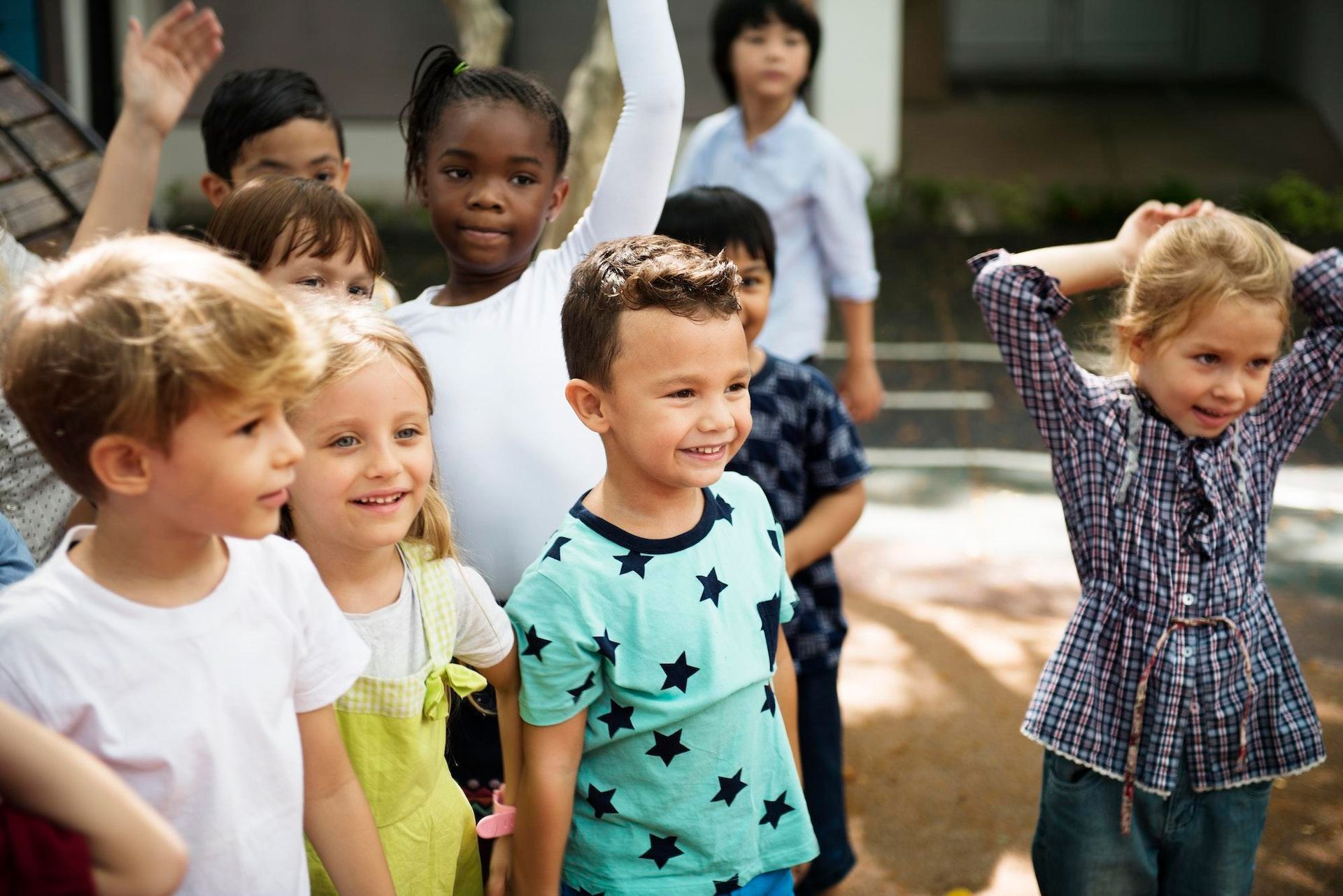 children with diverse ethnicity