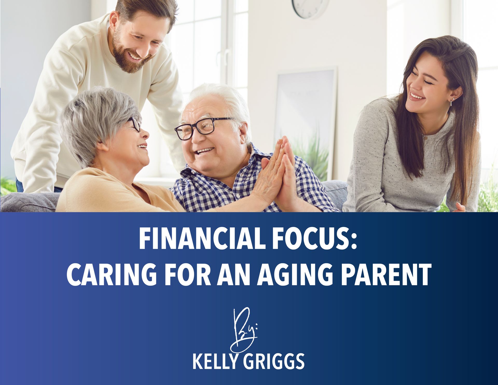 featured image for a blog entitled caring for an aging parent
