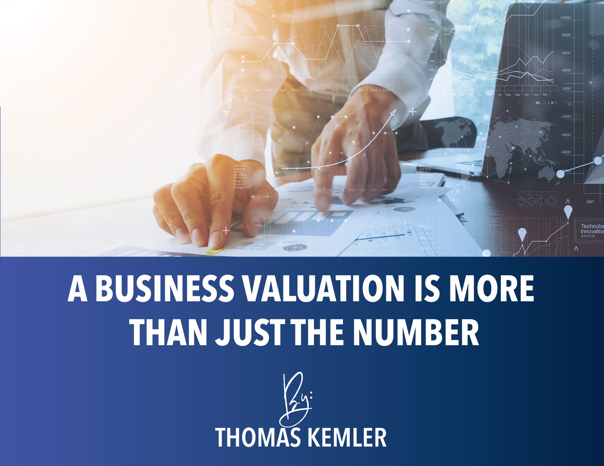 featured image for a blog about business valuation