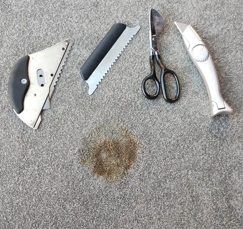Carpet burn repair