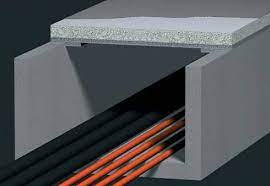 Cable Tunnel Fire Protection Cable Trough Aestuver D + 2 Fire Protection Channels