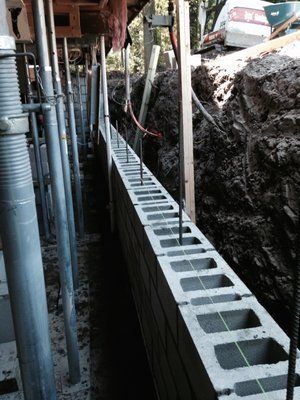 lifted house foundation repair