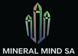 Logotipo: Tres cristales estilizados en colores degradados sobre el texto 