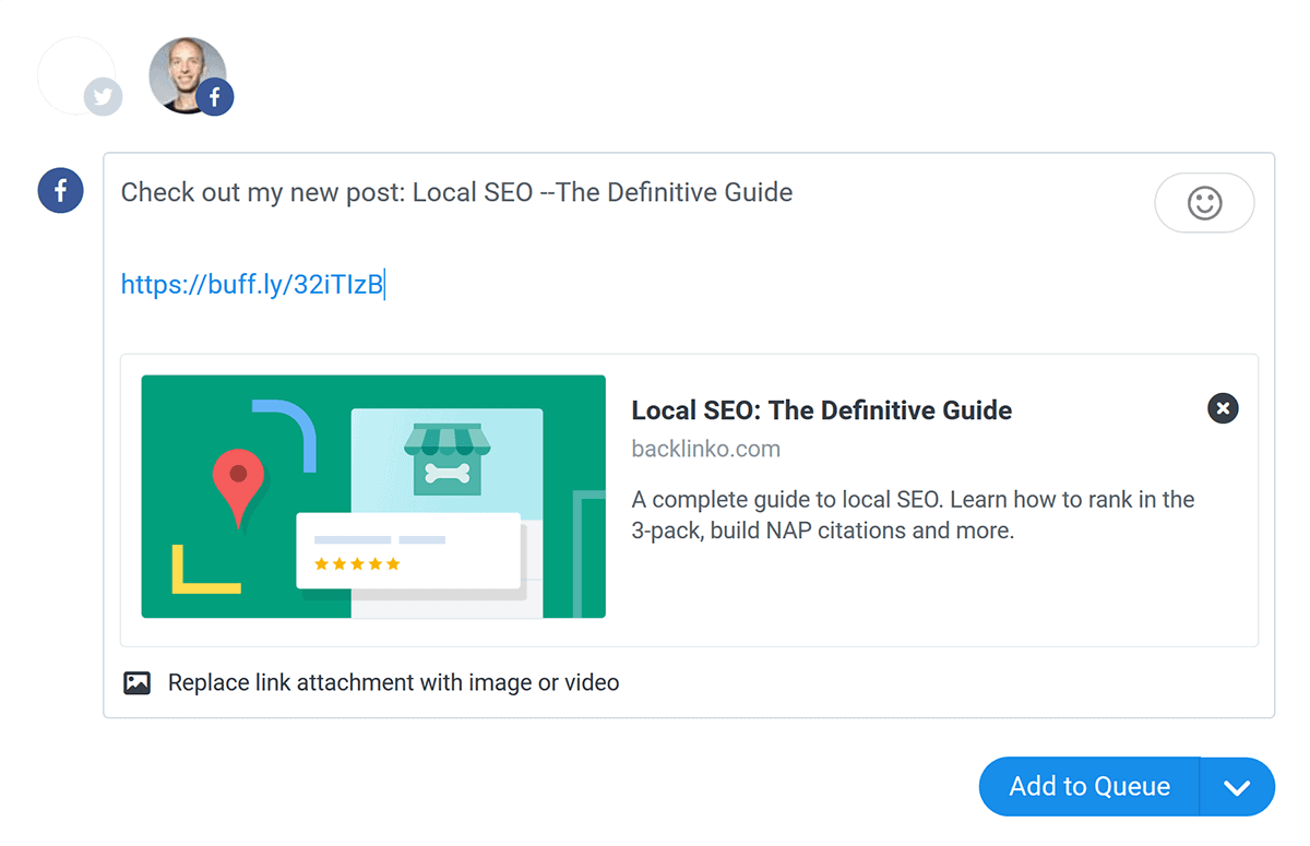 A screenshot of a website that says local seo : the definitive guide.