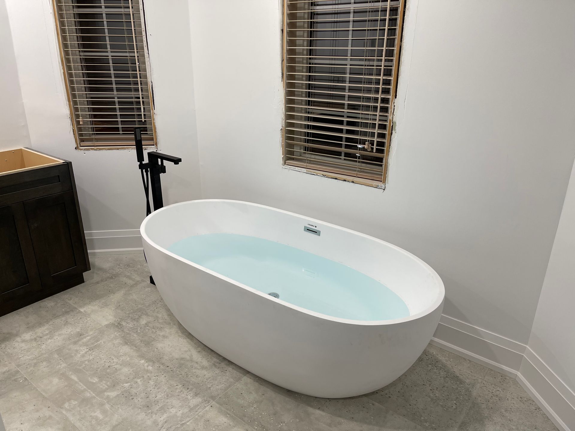 installing new sink drainage