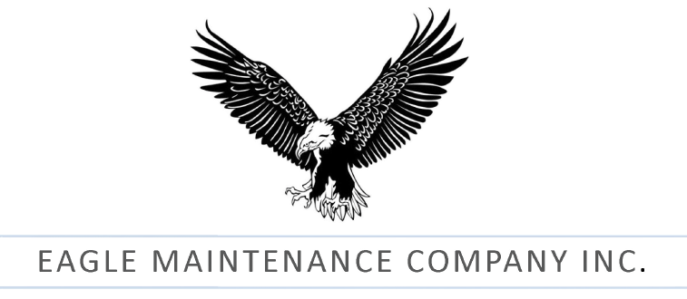 Eagle Maintenance Company Inc. logo &mdash; commercial janitorial services in Dallas&ndash;Fort Worth since 1980