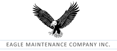 Eagle Maintenance Company Inc. logo &mdash; commercial janitorial services in Dallas&ndash;Fort Worth since 1980
