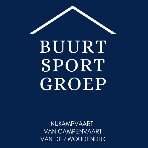 Blauw logo voor