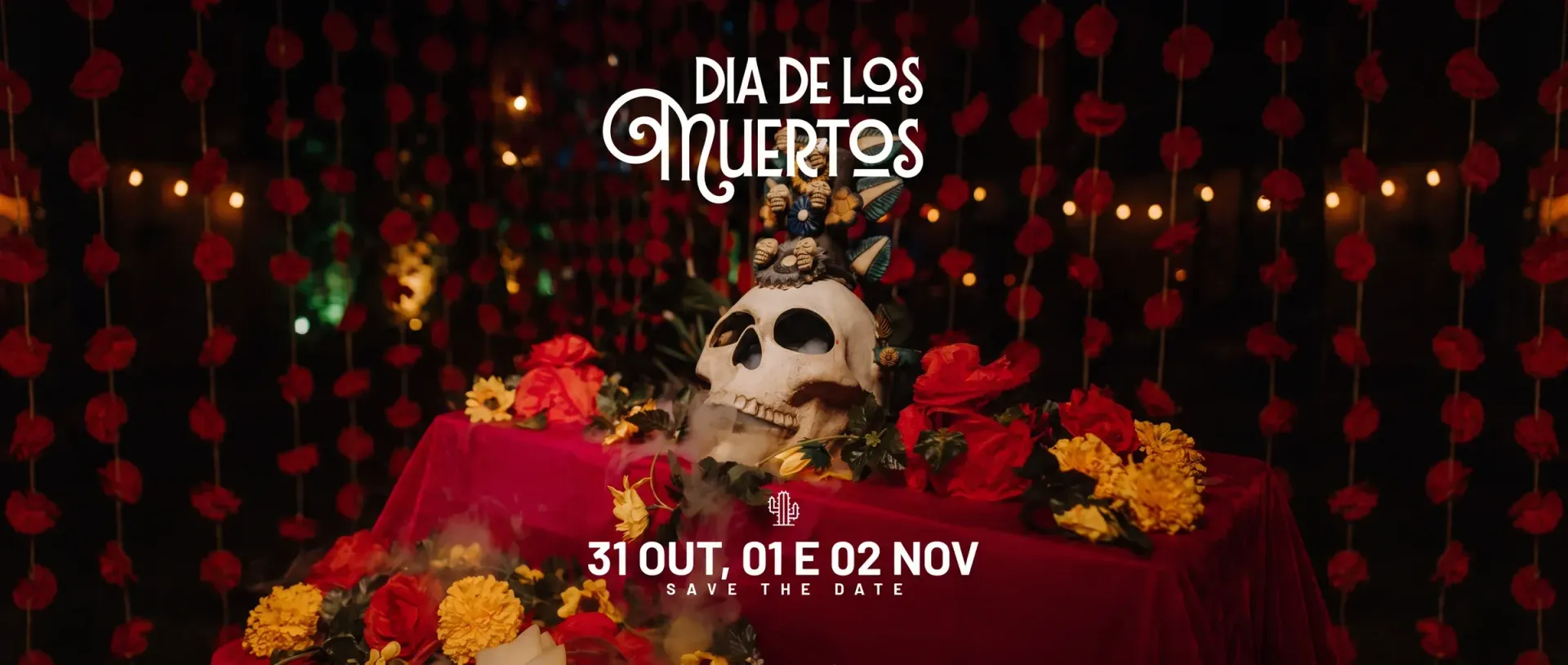 Día de los Muertos no Guacamole, 31 de outubro, 01 e 02 de novembro