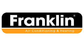 Logo de climatisation et de chauffage Franklin sur fond blanc