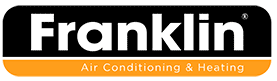 Logo de climatisation et de chauffage Franklin sur fond blanc