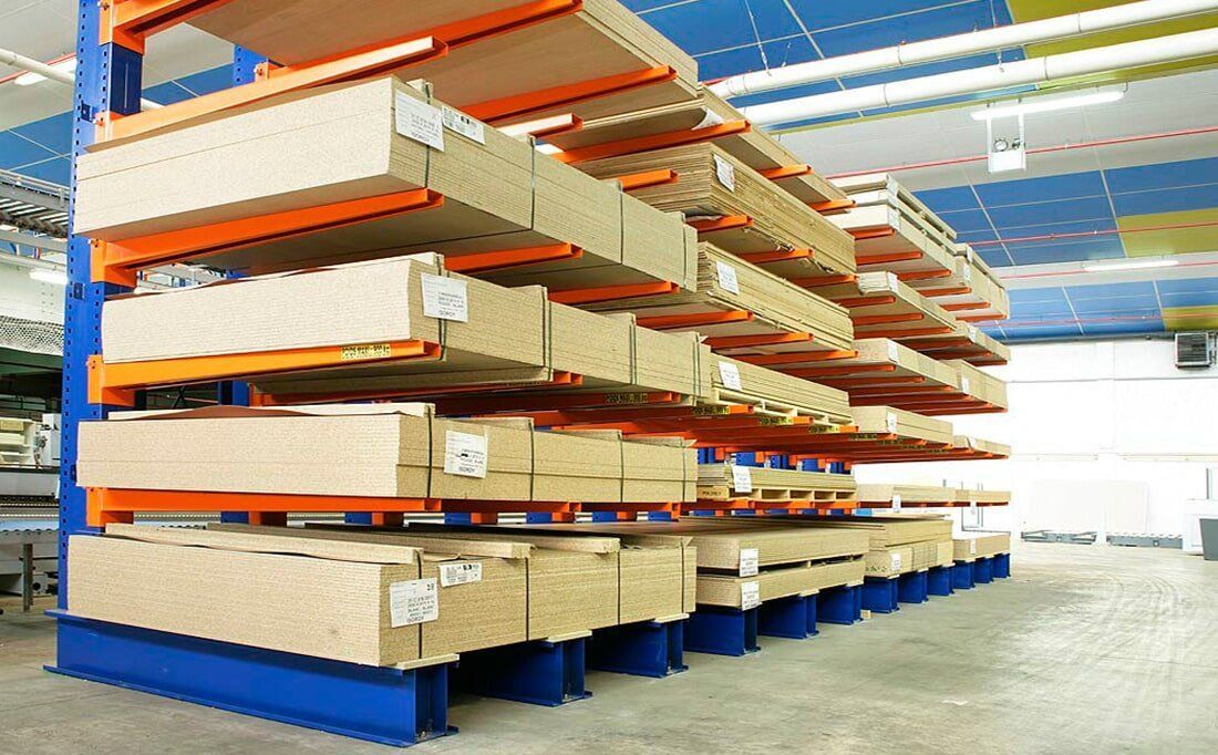 Racks Cantilever para almacenaje de carga larga y pesada en Guatemala