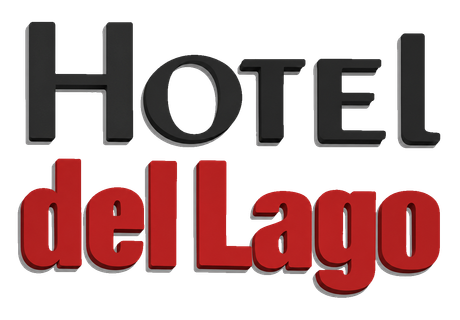 Logotipo del Hotel del Lago con la palabra 
