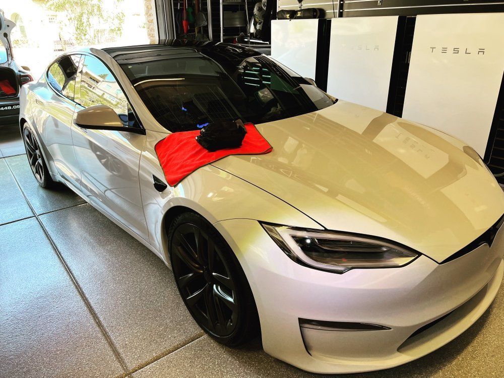Tesla windshield repair in Orange County