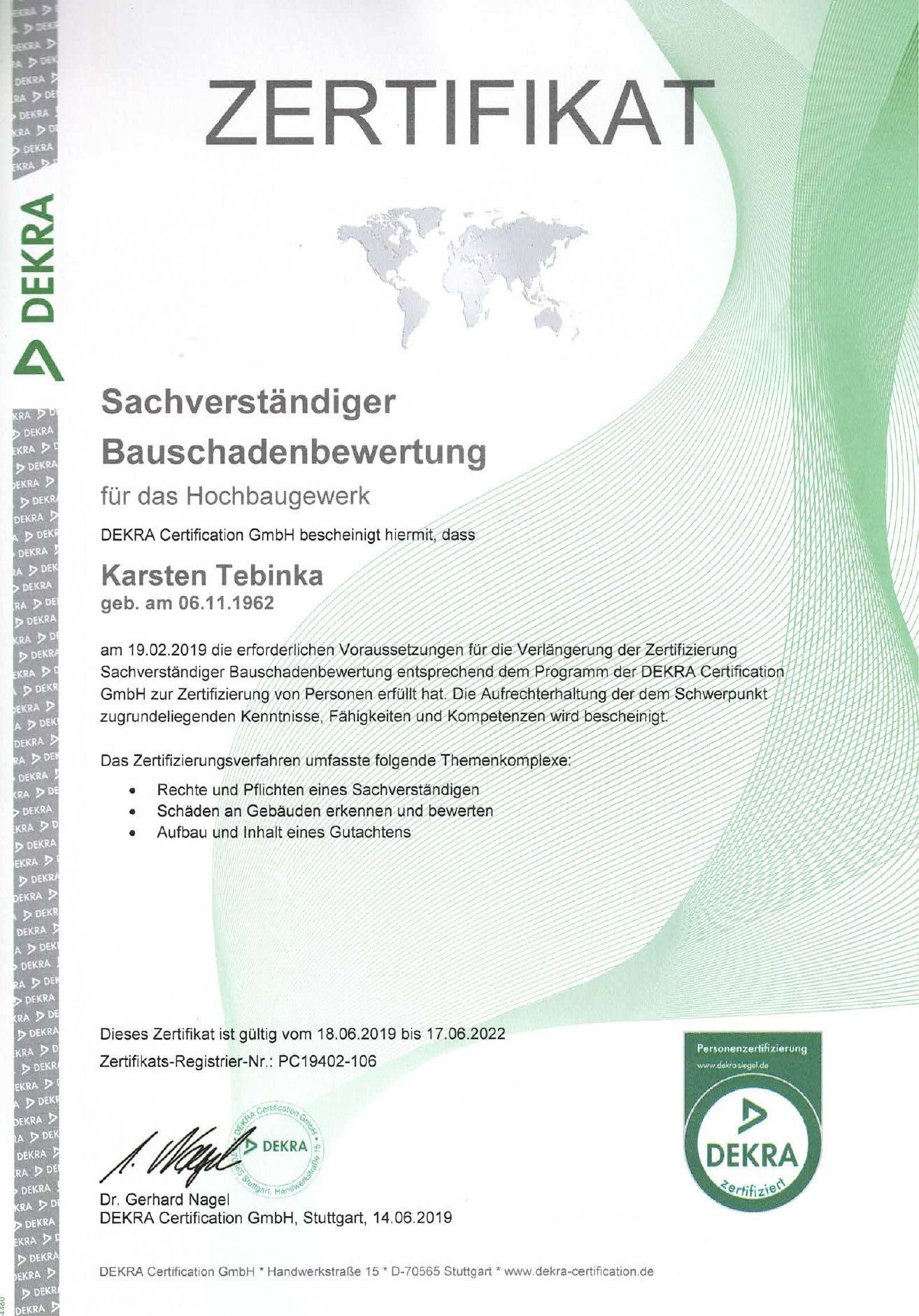 Ihr unabhängiger Baugutachter und Sachverständiger in Birkenwerder Bauschadenbewertung Zertifikat Ihr unabhängiger Baugutachter und Sachverständiger in Birkenwerder Bauschadenbewertung Zertifikat